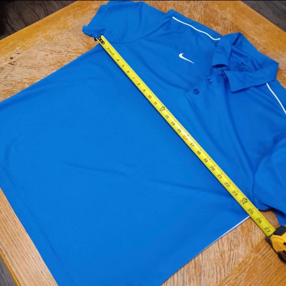 Nike Dri Fit GOLF BLYE POLO SHIRT MENS Size XL. - Picture 4 of 5